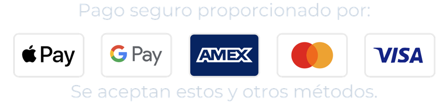 Métodos de Pago Aceptados