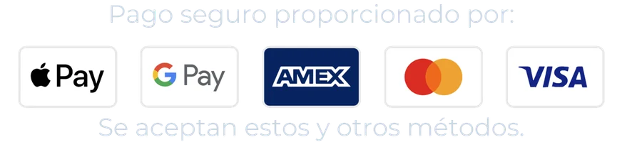 Métodos de Pago Aceptados
