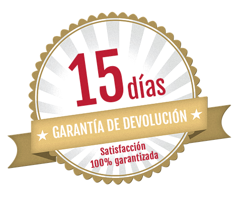 Garantía de Satisfacción 15 Días