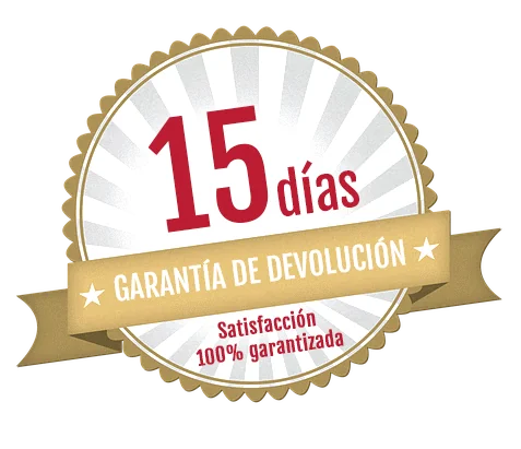 Garantía de Satisfacción 15 Días